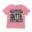Straight Outta Sastra Unisex Toddler T-Shirt in Pink Color